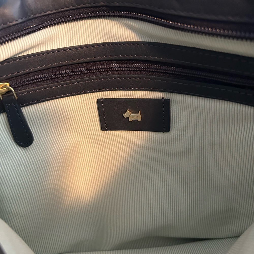 RADLEY LONDON Navy Leather Crossbody Bag - Picture 6 of 6